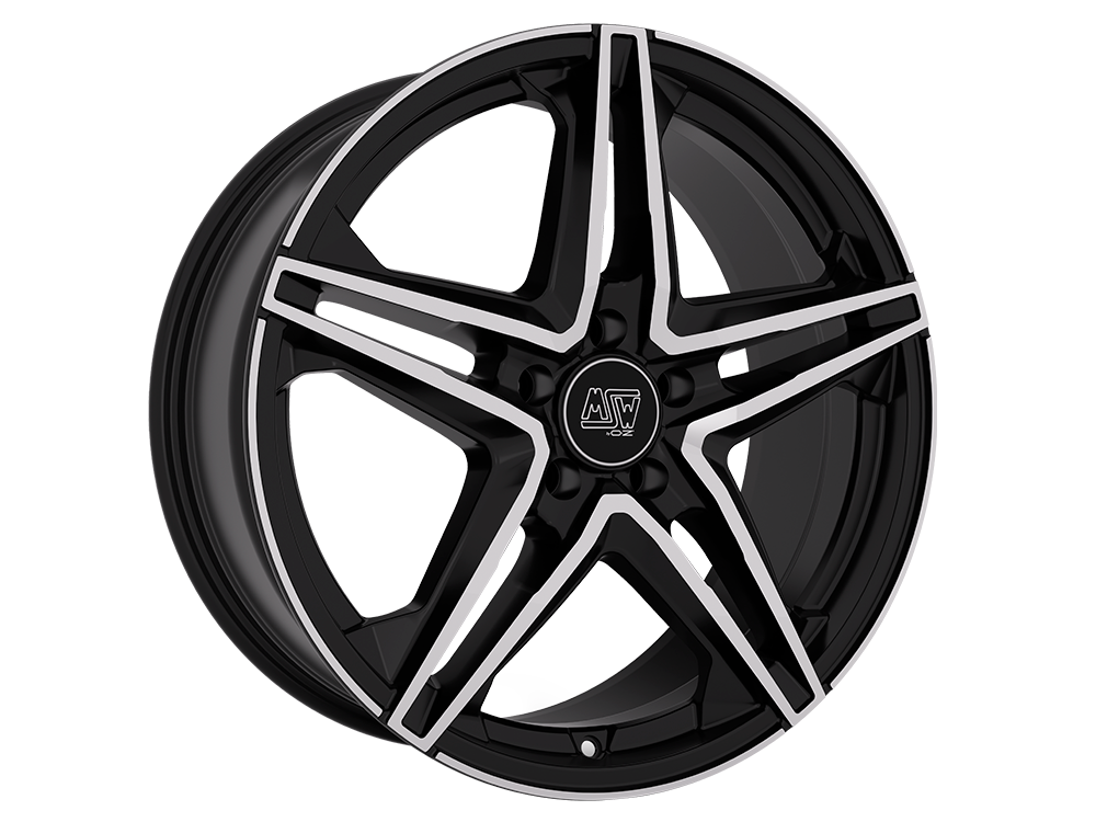 Jante din aliaj MSW MSW 31 GLOSS BLACK FULL POLISHED 8Jx19