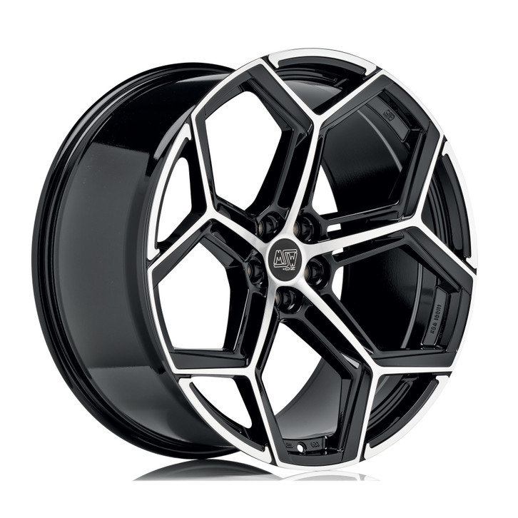 Jante din aliaj MSW MSW 53 GLOSS BLACK FULL POLISHED 9Jx20