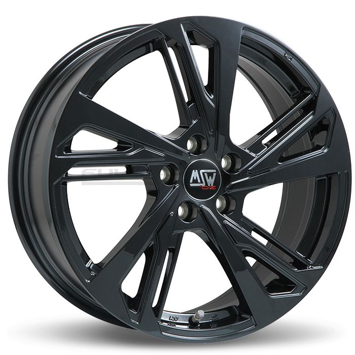 MSW MSW 60 GLOSS BLACK 7.5Jx17 Алуминиеви джанти MSW MSW 60 GLOSS BLACK 7.5Jx17