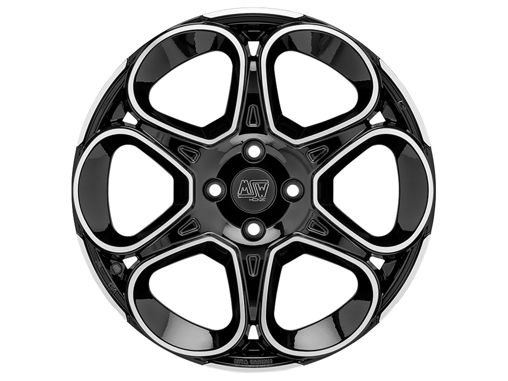 Jante din aliaj MSW MSW 83 GLOSS BLACK FULL POLISHED 7.5Jx18