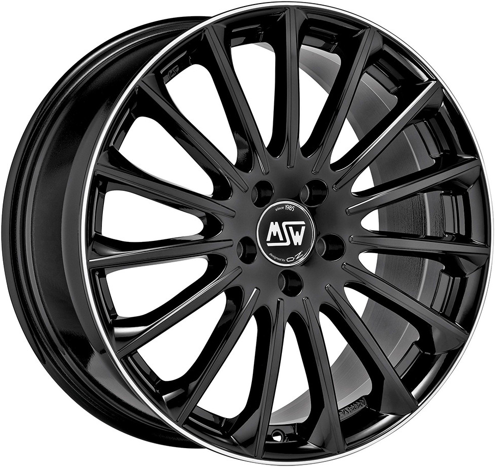 Алуминиеви джанти MSW MSW 30 GLOSS BLACK+DIAMOND LIP 9Jx18