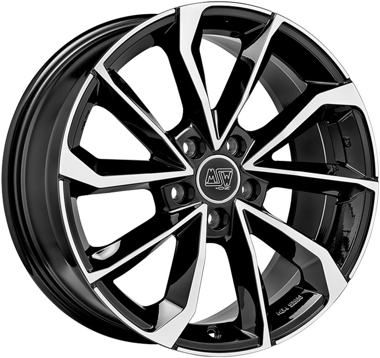 Ζάντες κραμάτων MSW MSW 42 GLOSS BLACK FULL POLISHED 8Jx19