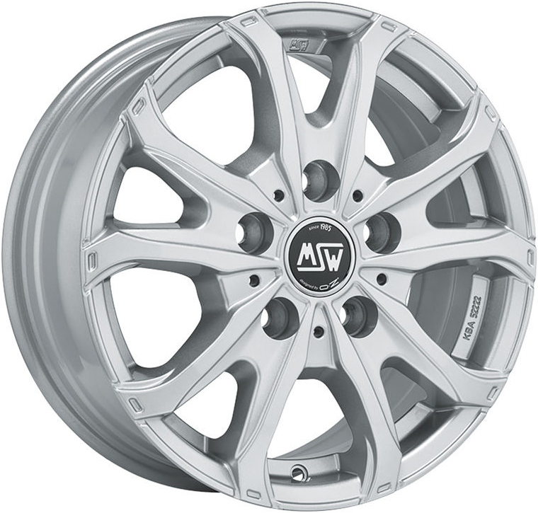 Алуминиеви джанти MSW MSW 48 VAN FULL SILVER 7Jx17
