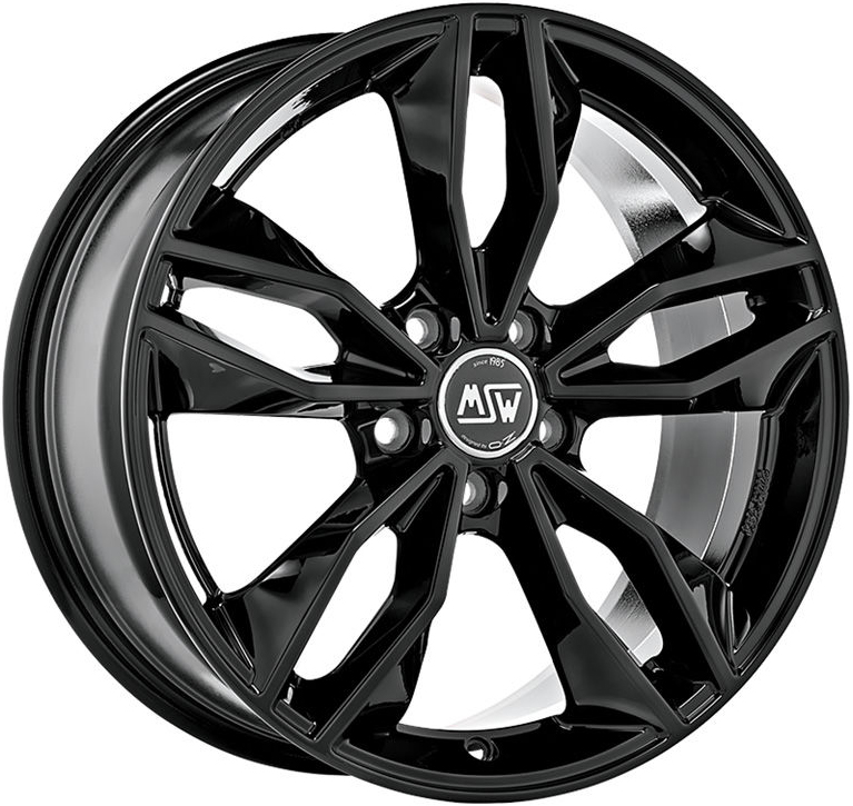MSW MSW 71 GLOSS BLACK 8Jx18 Jante din aliaj MSW MSW 71 GLOSS BLACK 8Jx18