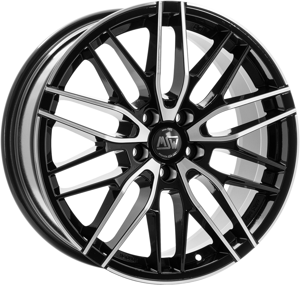 Алуминиеви джанти MSW MSW 72 GLOSS BLACK FULL POLISHED 8Jx18