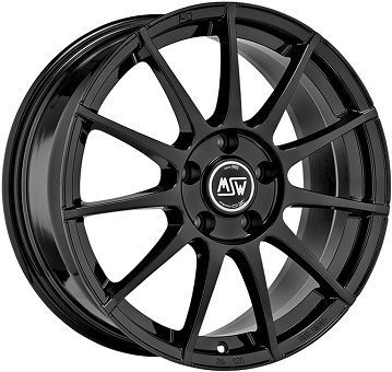 Ζάντες κραμάτων O.Z.RACING MSW85 Gloss Black 6.5Jx16