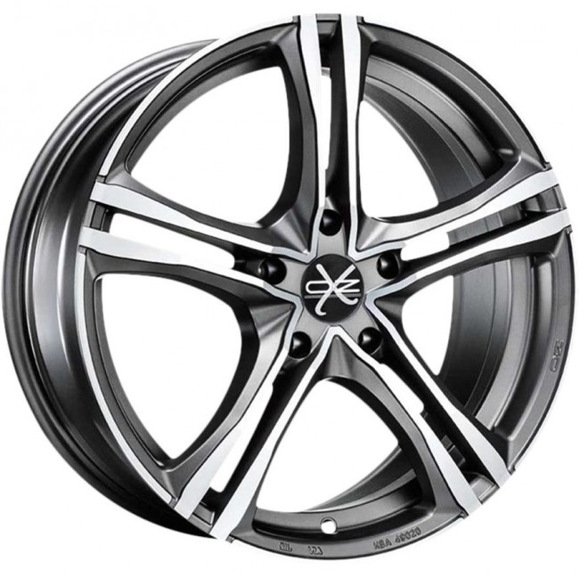 OZ X5B GRAPHITE MATT POLISHED 7.5Jx17 Алуминиеви джанти OZ X5B GRAPHITE MATT POLISHED 7.5Jx17
