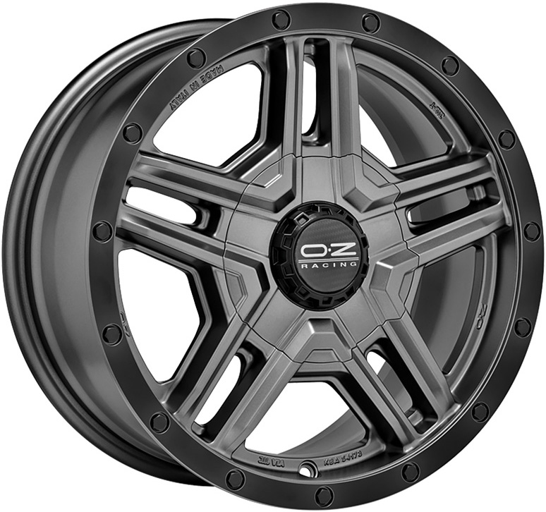 Алуминиеви джанти OZ RALLY ADVENTURE MATT GRAPHITE / BLACK LIP 8Jx17