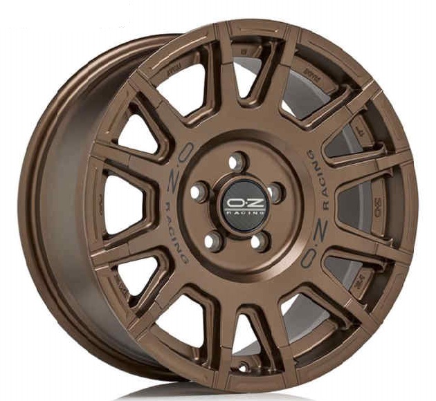 Алуминиеви джанти OZ RALLY LEGEND MATT BRONZE + BLACK LETTERING 9Jx20