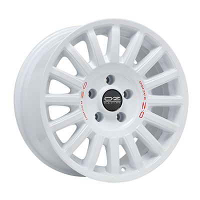 Jante din aliaj OZ RALLY RAID RACE WHITE RED LETTERING 8.5Jx18