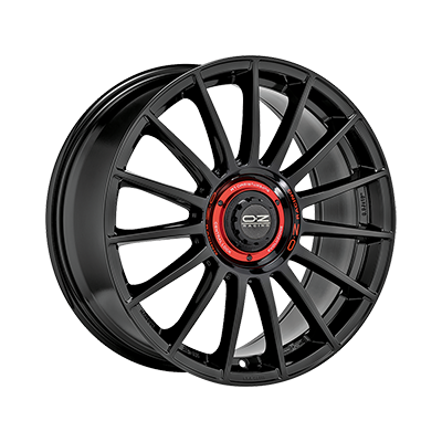 Алуминиеви джанти OZ SUPERTURISMO EVOLUZIONE GLOSS BLACK + RED LETTERING 8.5Jx20