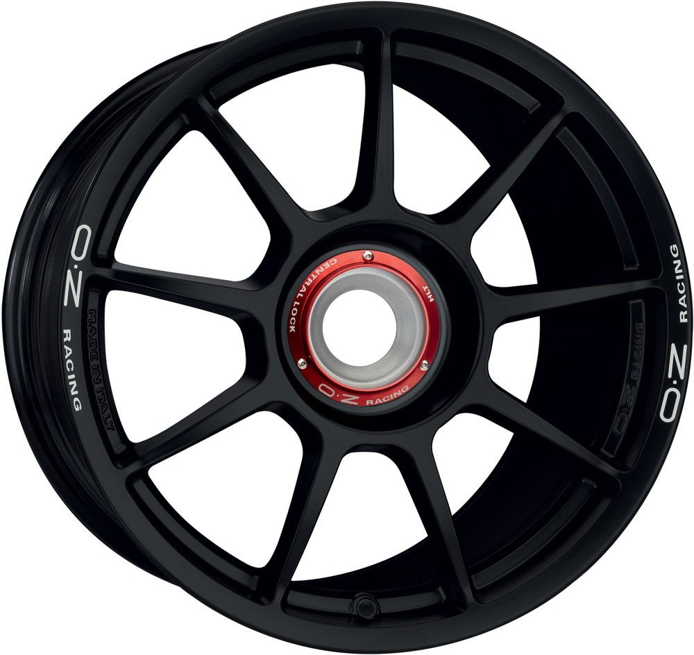 OZ CHALLENGE HLT CL MATT BLACK WHITE LETTERING 11Jx18 Ζάντες κραμάτων OZ CHALLENGE HLT CL MATT BLACK WHITE LETTERING 11Jx18