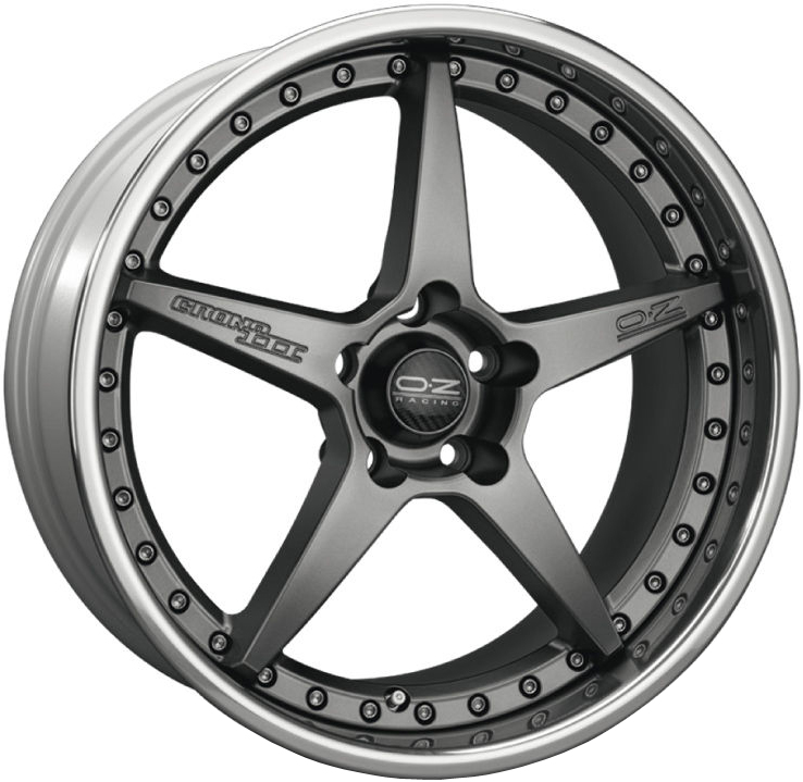 OZ CRONO III MATT GRAPHITE 9Jx19 Алуминиеви джанти OZ CRONO III MATT GRAPHITE 9Jx19