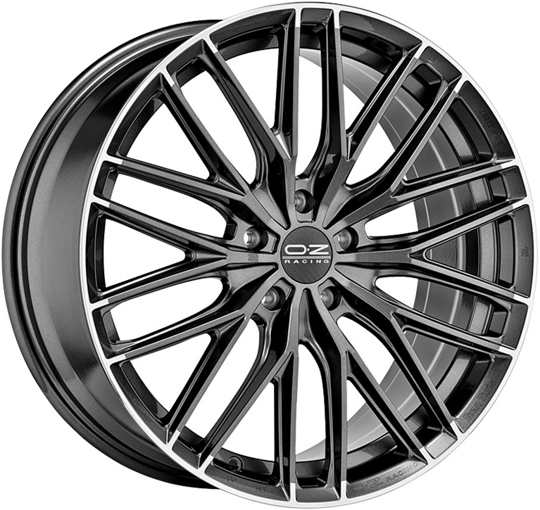 Jante din aliaj OZ GRAN TURISMO HLT STAR GRAPHITE DIAMOND LIP 9.5Jx20