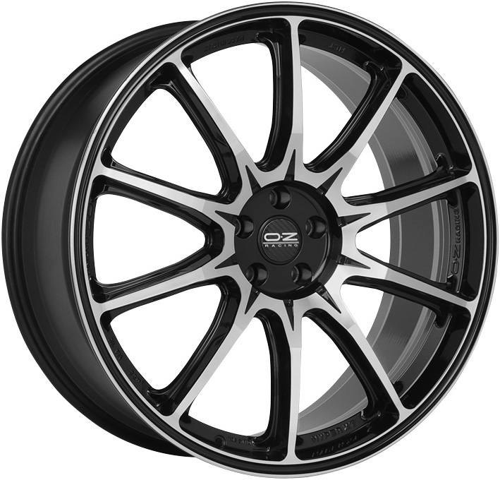 Ζάντες κραμάτων OZ HYPER XT HLT GLOSS BLACK DIAMOND CUT 10Jx22