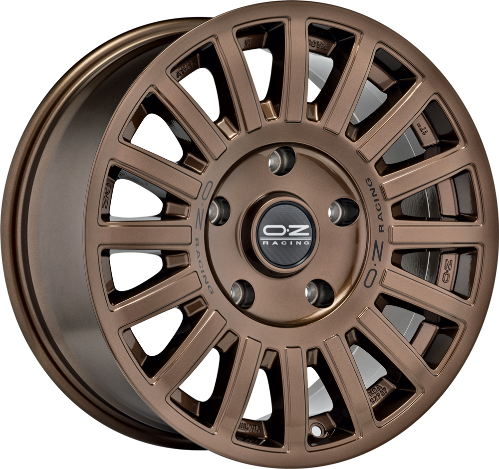Алуминиеви джанти OZ RALLY RAID GLOSS BRONZE BLACK LETTERING 8Jx17