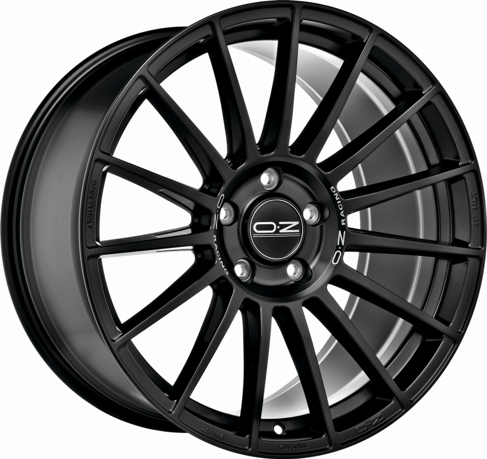 Jante din aliaj OZ SUPERTURISMO DAKAR MATT BLACK SILVER LETTERING 10Jx20