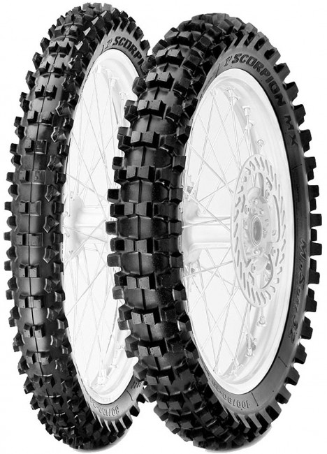 Кросови гуми PIRELLI SC MX32 MID SOFT TT 70/100 R17 40M
