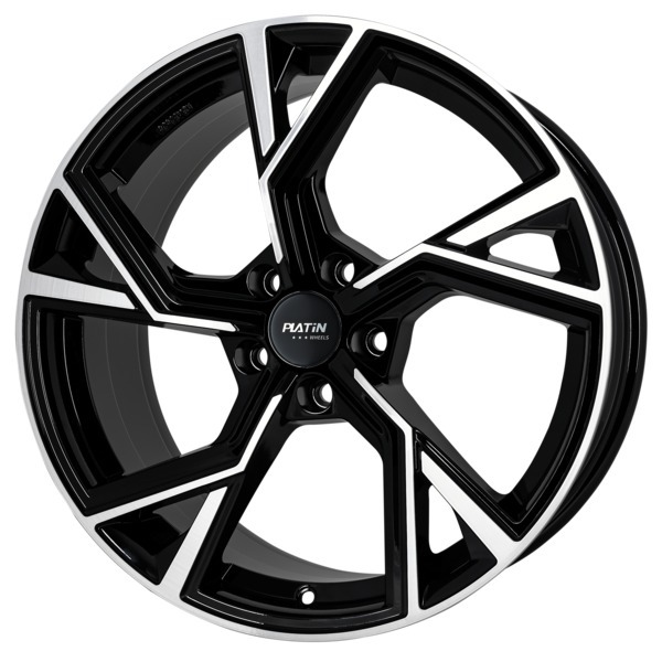 PLATIN P 100 BLACK POLISHED 8.5Jx19 Алуминиеви джанти PLATIN P 100 BLACK POLISHED 8.5Jx19