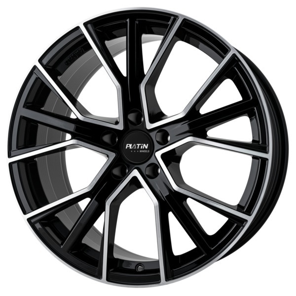 PLATIN P 102 BLACK POLISHED 8Jx18 Jante din aliaj PLATIN P 102 BLACK POLISHED 8Jx18