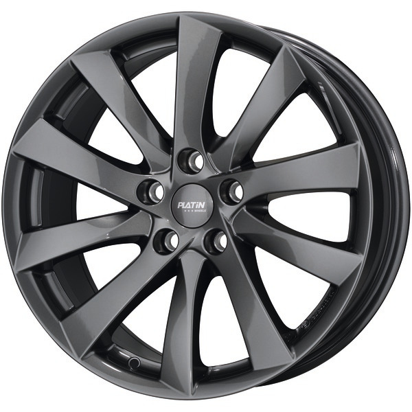 PLATIN P 106 DARK ANTHRAZIT 9.5Jx19 Ζάντες κραμάτων PLATIN P 106 DARK ANTHRAZIT 9.5Jx19