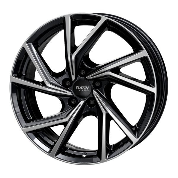 PLATIN P 107 D-SCHWARZ FR.POL 7.5Jx19 Алуминиеви джанти PLATIN P 107 D-SCHWARZ FR.POL 7.5Jx19