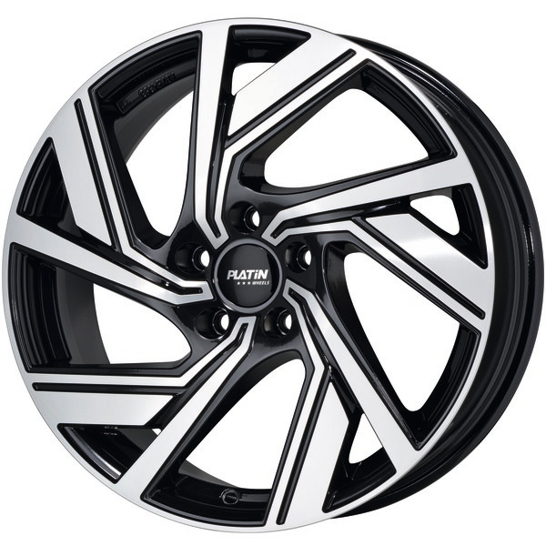 Алуминиеви джанти PLATIN P 114 BLACK POLISHED 8Jx19