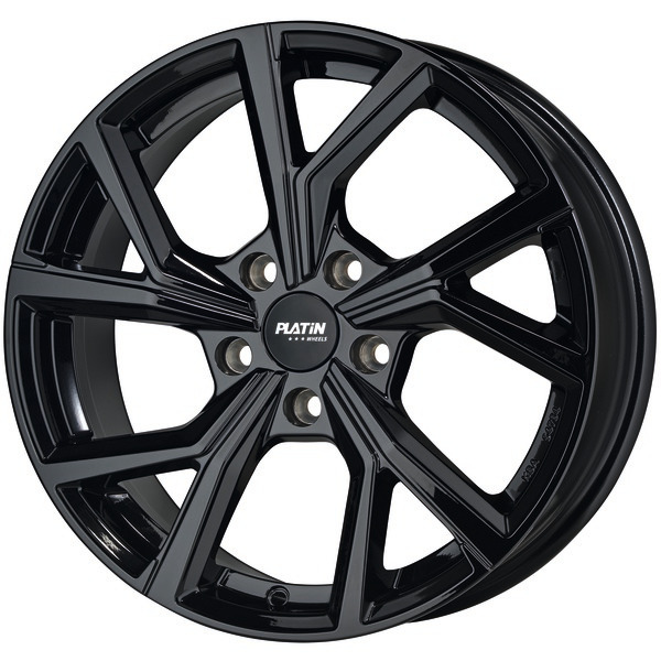 PLATIN P 115 BLACK SHINY 6.5Jx17 Алуминиеви джанти PLATIN P 115 BLACK SHINY 6.5Jx17