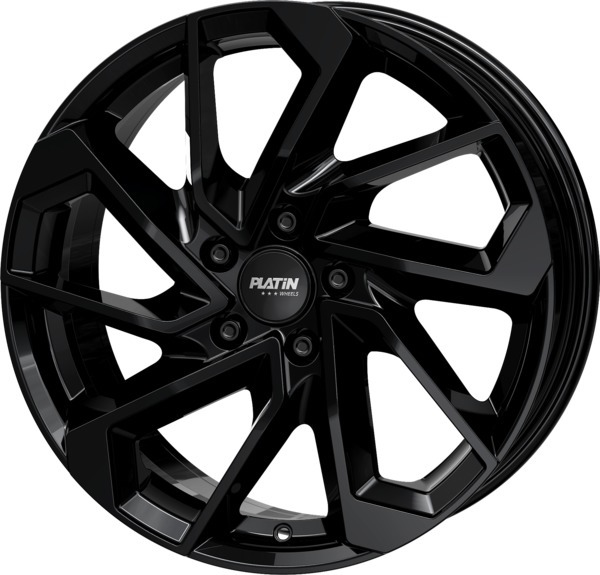 PLATIN P 120 BLACK GLOSSY 7Jx18 Ζάντες κραμάτων PLATIN P 120 BLACK GLOSSY 7Jx18