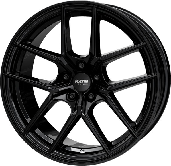 Ζάντες κραμάτων PLATIN P 122 BLACK PAINTED 8.5Jx19