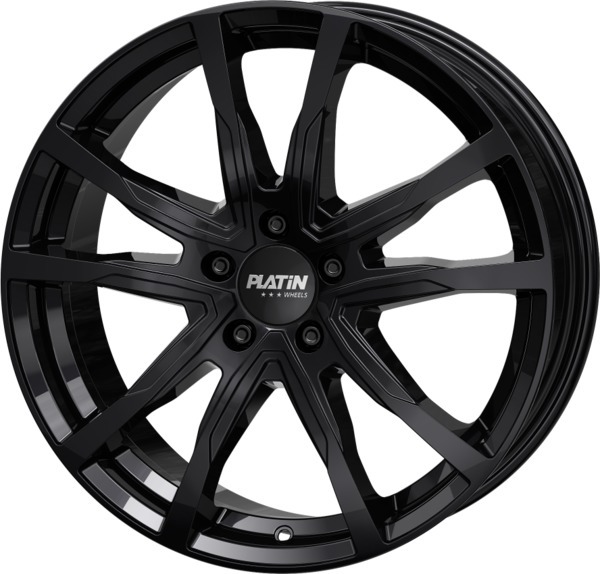 Алуминиеви джанти PLATIN P 124 BLACK GLOSSY 6.5Jx17
