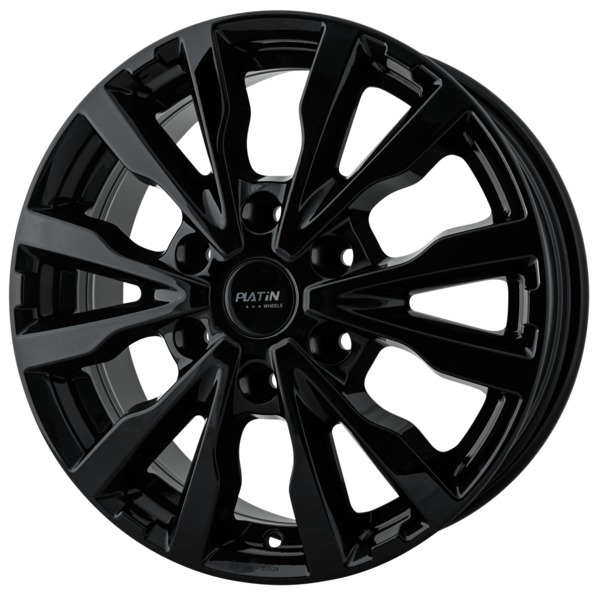 Алуминиеви джанти PLATIN P 86 BLACK GLOSSY 6.5Jx16