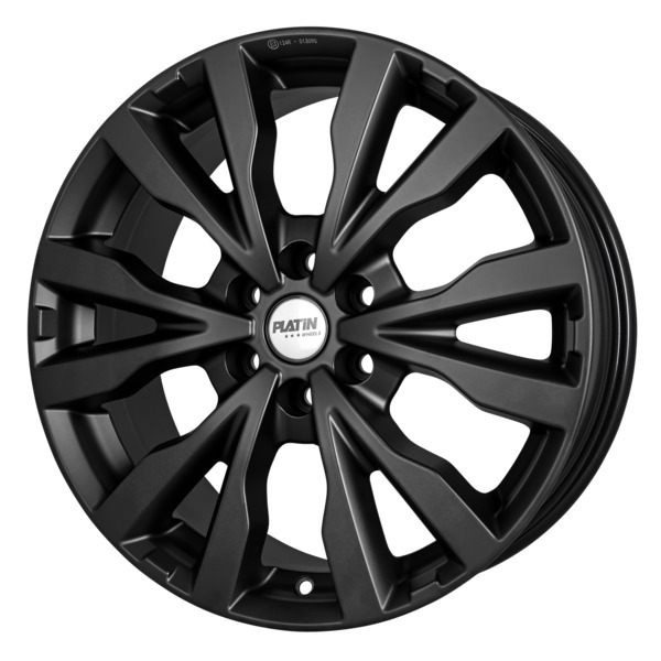 Алуминиеви джанти PLATIN P 86 MATT BLACK 6.5Jx17