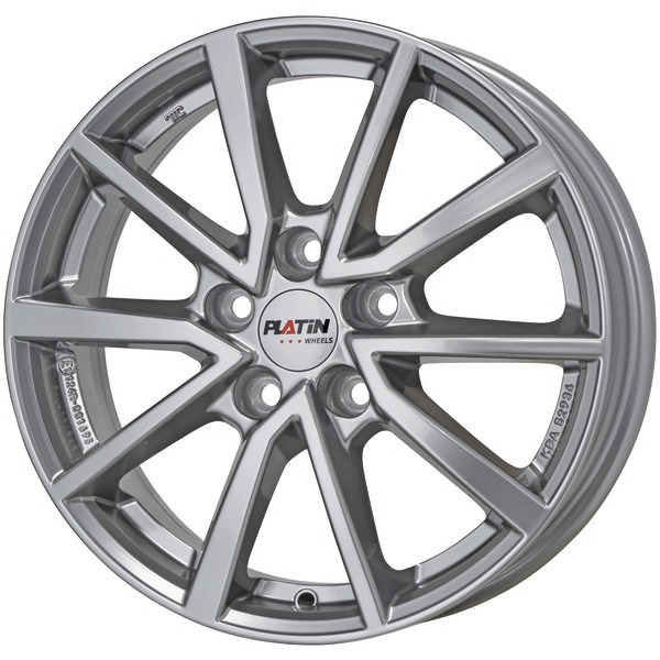 Алуминиеви джанти PLATIN P 95 METALL SILBER 6.5Jx17