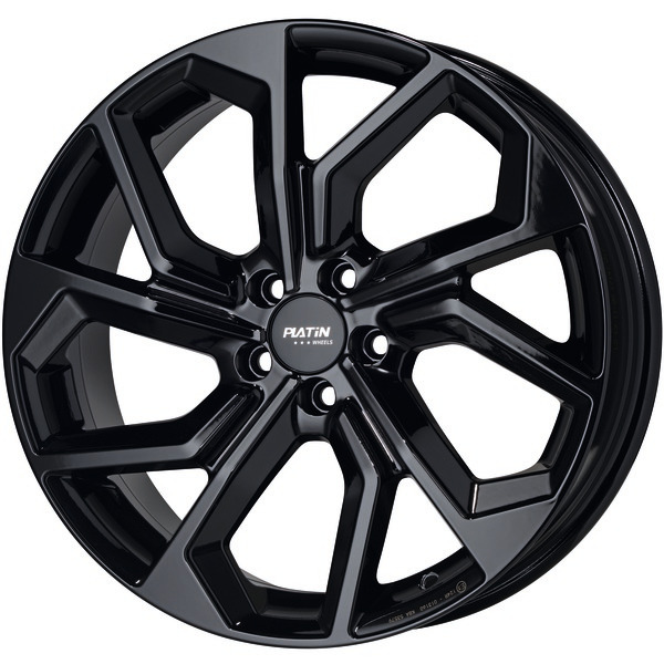 Алуминиеви джанти PLATIN P 97 BLACK GLOSSY 7.5Jx19