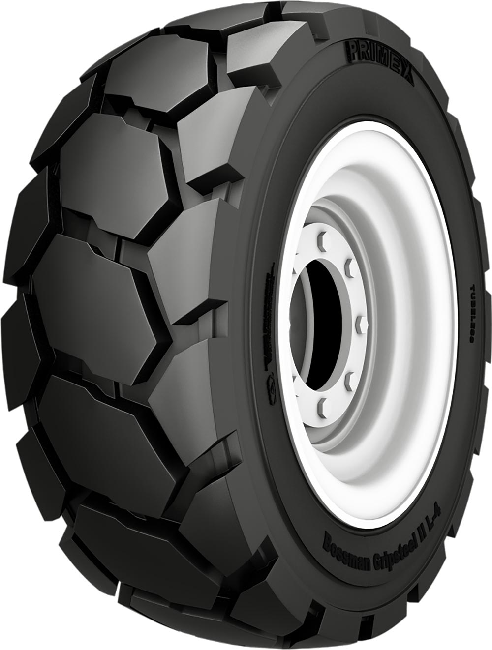 product_type-industrial_tires PRIMEX BOSSMAN GRIPSTEEL II L-4+ 12PR TL 10 R16.5 P