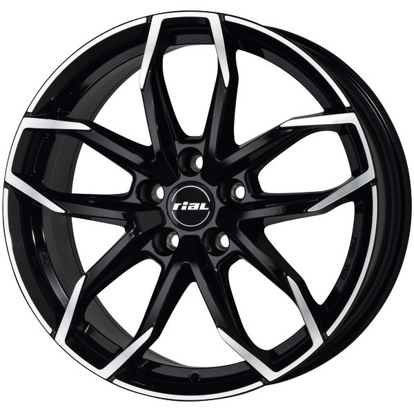 Алуминиеви джанти RIAL LUCCA DIAMANT-SCHW FPOL 6.5Jx16