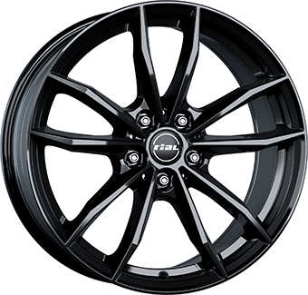 Jante din aliaj RIAL X12 Gloss Black 7.5Jx18