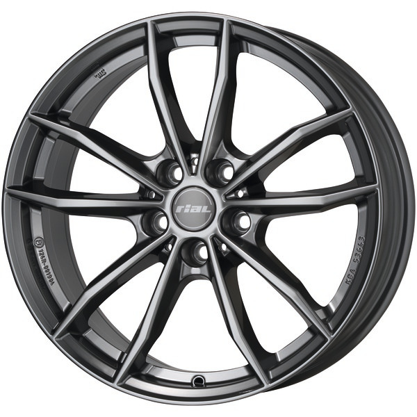 RIAL X12 METAL-GREY 8Jx19 Алуминиеви джанти RIAL X12 METAL-GREY 8Jx19