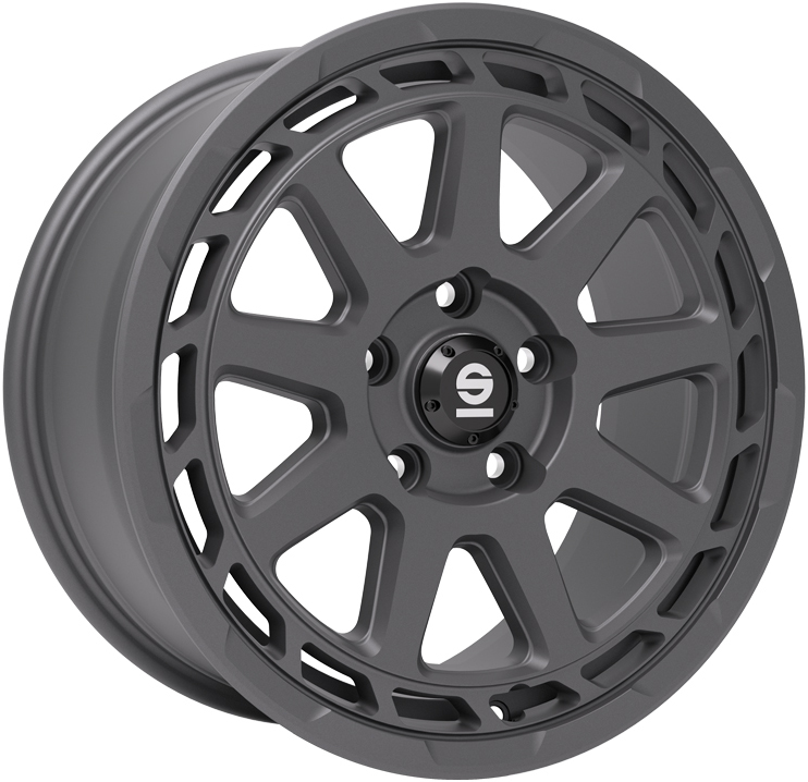 SPARCO SPARCO GRAVEL MATT GRAPHITE 8Jx17 Jante din aliaj SPARCO SPARCO GRAVEL MATT GRAPHITE 8Jx17