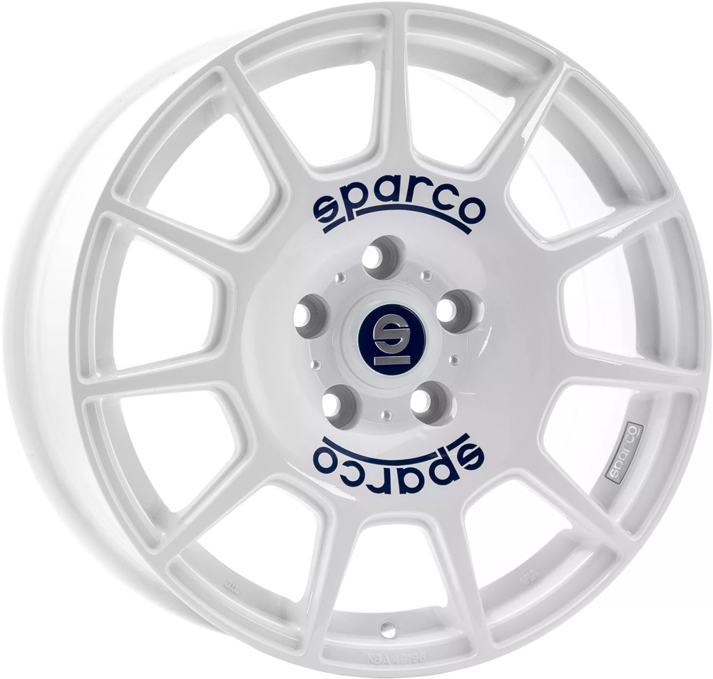 Алуминиеви джанти SPARCO SPARCO TERRA WHITE BLUE LETTERING 7Jx16