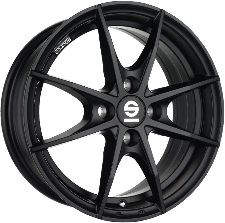 SPARCO SPARCO TROFEO 4 MATT BLACK 6Jx14 Алуминиеви джанти SPARCO SPARCO TROFEO 4 MATT BLACK 6Jx14