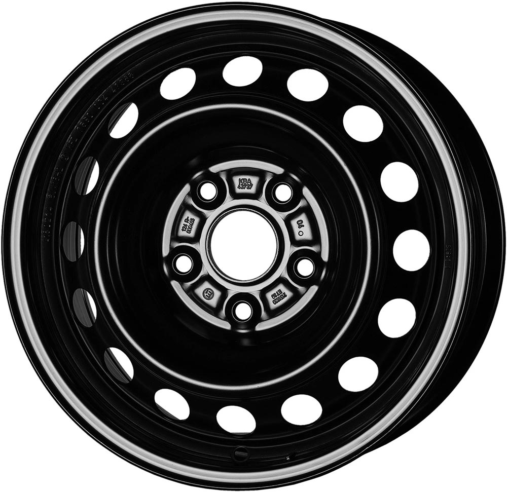 STAAL STAAL BLACK 6.5Jx16 Χαλύβδινες ζάντες STAAL STAAL BLACK 6.5Jx16