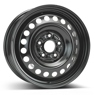 Jante din oțel STEEL WHEELS STAAL Black 6.5Jx16