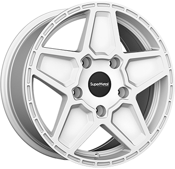 Ζάντες κραμάτων SUPER METAL ROCKET White 8Jx18