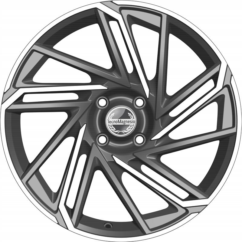 TECNOMAGNESIO EPOWER GUN METALLIC MIRROR 7Jx17 Jante din aliaj TECNOMAGNESIO EPOWER GUN METALLIC MIRROR 7Jx17