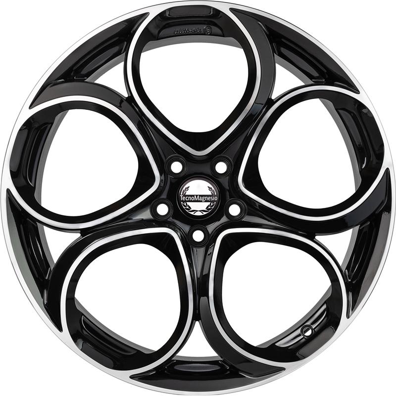 Алуминиеви джанти TECNOMAGNESIO JUNIOR BLACK MIRROR 8Jx20