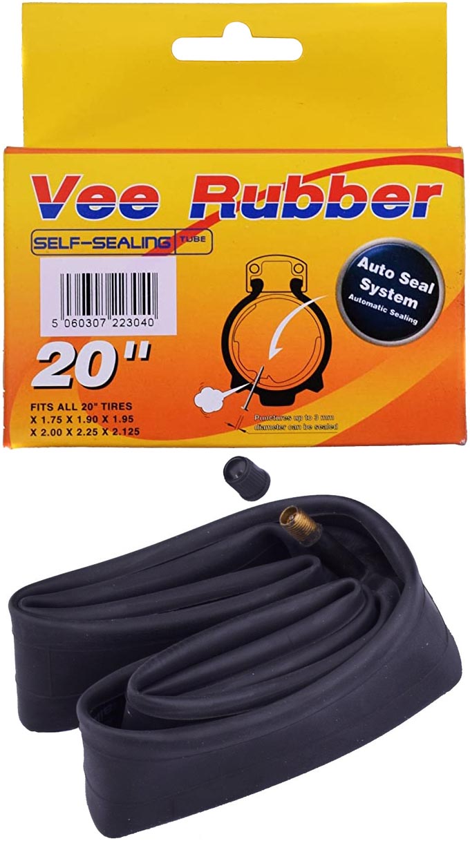 product_type-velo_tires VEE RUBBER Вътрешна 20x1.75/2.125 47/57-406 AV 40мм + BOX sealf sealing