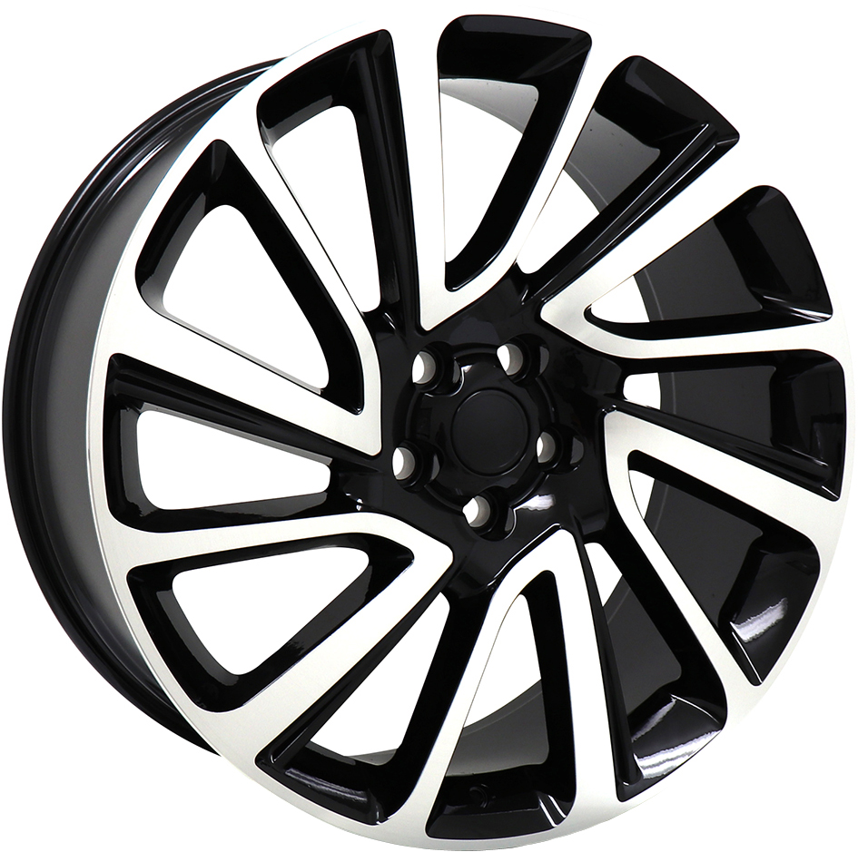 Jante din aliaj WSP LAND ROVER 6141-BP BLACK POLISHED 9.5Jx22