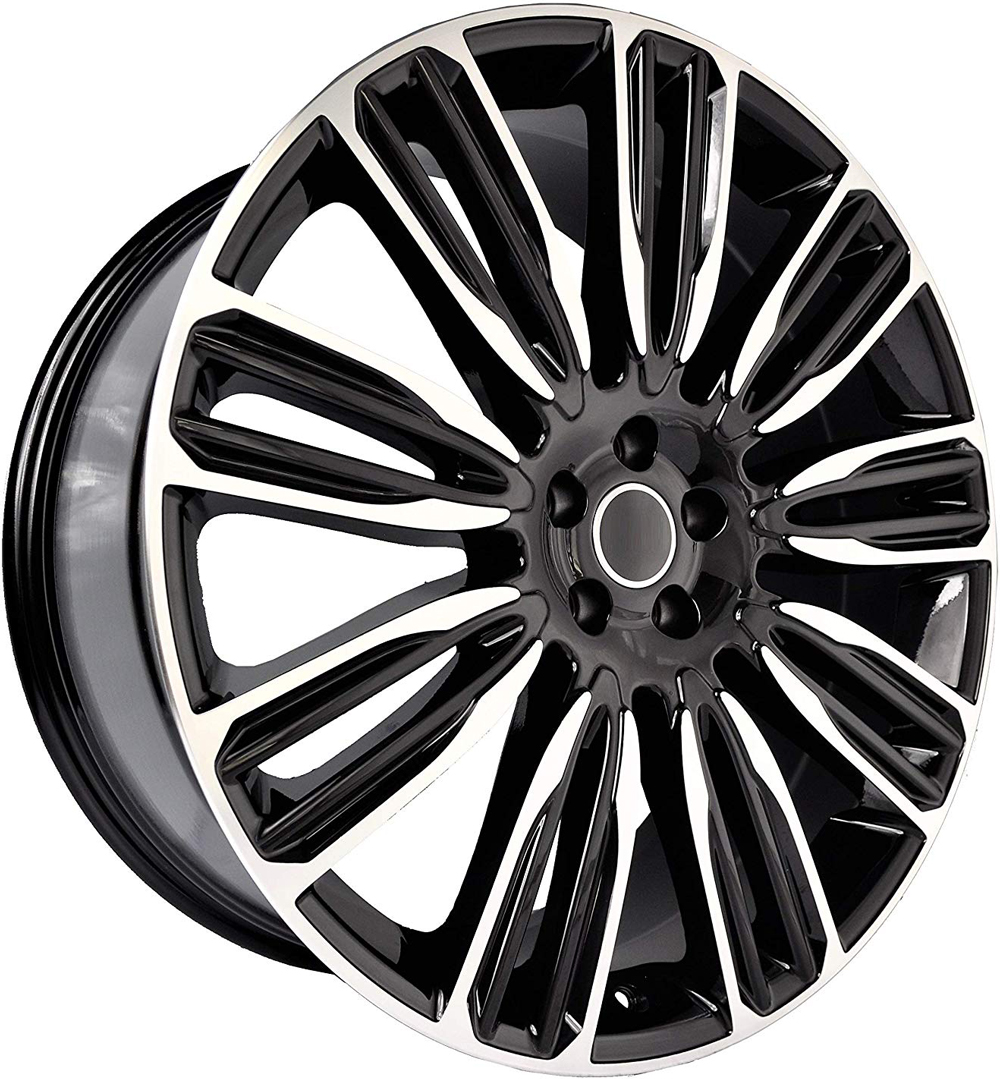 Ζάντες κραμάτων WSP ROVER 9034-BFP BLACK FULL POLISHED 9.5Jx20